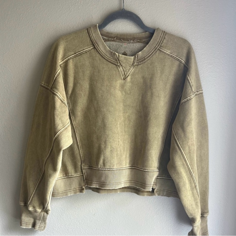 FP Movement Intercept cropped pullover size small